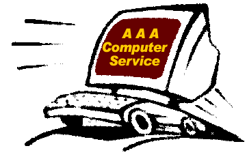 A A A Computer Services logo